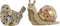 Decoratief tuinfiguur Home ESPRIT Magnesium 30 x 20 x 28 cm (2 Stuks)