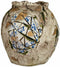 Decoratief tuinfiguur Vaas Polyresin 27 x 27 x 27 cm (2 Stuks)