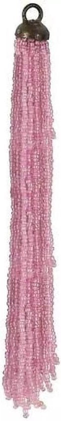 DECORATIEHANGER KRALEN ROZE 20 CM - LIGHTS & LIVING COLLECTION