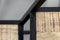 Decoratierek - ijzer/mangohout - naturel
