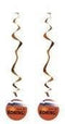 Decoratiespiraal - Leve de koning - Set van 2 - 75 cm - � 17 cm