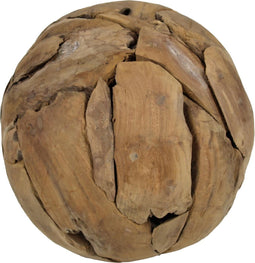 Decoratieve bal - ø30 cm - teak