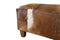 Decoratieve bank Bangku - geitenhuid - teak