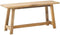 Decoratieve bank Lawas - 100x27x46 - Naturel - Teak