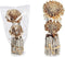 Decoratieve Bloem Hout Natuurlijk