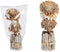 Decoratieve Bloem Hout Natuurlijk