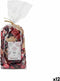Decoratieve Bloemen Rode Vruchten Rood Natuurlijk (12 Stuks)