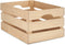 Decoratieve Doos Dennenhout 26 x 18,3 x 36 cm (3 Stuks)