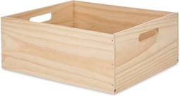 Decoratieve Doos Dennenhout 31 x 14 x 36 cm (4 Stuks)