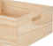 Decoratieve Doos Dennenhout 31 x 14 x 36 cm (4 Stuks)