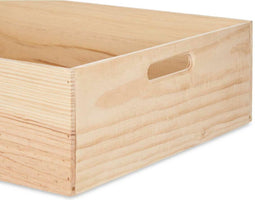 Decoratieve Doos Dennenhout 40 x 14 x 60 cm (4 Stuks)