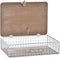 Decoratieve Doos DKD Home Decor Metaal Hout Wit (24 x 16 x 6 cm)