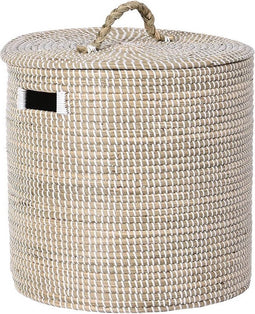 Decoratieve Doos DKD Home Decor Zeegras (42 x 42 x 48 cm)