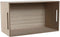 Decoratieve Doos Home ESPRIT Multicolour Natuurlijk Hout MDF 36 x 21 x 18 cm