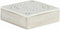 Decoratieve Doos Wit Hout 22 x 7,5 x 22 cm (4 Stuks)