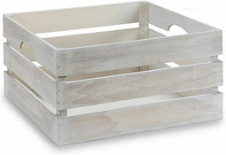 Decoratieve Doos Wit Hout 31 x 20 x 40,5 cm (9 Stuks)