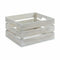 Decoratieve Doos Wit Hout 36 x 18 x 26 cm (12 Stuks)