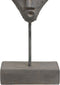 Decoratieve figuren 19 x 22 x 55 cm Grijs