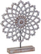 Decoratieve figuren 40 x 8 x 49 cm Natuurlijk Wit