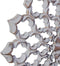 Decoratieve figuren 40 x 8 x 49 cm Natuurlijk Wit