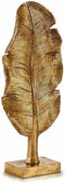 Decoratieve figuren Blad van een plant Gouden 8 x 43,5 x 17 cm (6 Stuks)