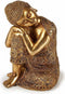 Decoratieve figuren Boeddha Zittend Gouden 20 x 30 x 20 cm (4 Stuks)
