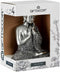 Decoratieve figuren Boeddha Zittend Zilverkleurig 22 x 33 x 18 cm (4 Stuks)