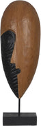 Decoratieve figuren Bruin Masker 18 x 11 x 54 cm