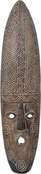 Decoratieve figuren Bruin Masker 22 x 6 x 87 cm