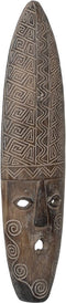 Decoratieve figuren Bruin Masker 22 x 6 x 87 cm