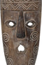 Decoratieve figuren Bruin Masker 22 x 6 x 87 cm