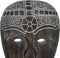 Decoratieve figuren Bruin Masker 24 x 12 x 46 cm