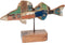 Decoratieve figuren Calypso Vis 51 x 11 x 28 cm Teakboom Multicolour