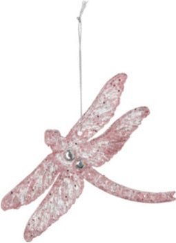 Decoratieve figuren Christmas Decoration Roze Kerstversiering (10 X 1 X 17 CM)