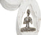 Decoratieve figuren DKD Home Decor 18 x 9 x 69 cm Bruin Aluminium Wit Mangohout Yoga
