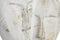 Decoratieve figuren DKD Home Decor 23 x 10 x 30 cm Gezicht Gouden Aluminium Wit