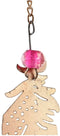 Decoratieve figuren DKD Home Decor 25 x 1 x 77 cm Veren Gouden
