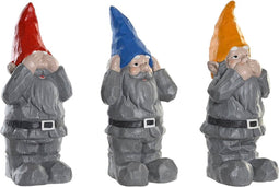 Decoratieve figuren DKD Home Decor 25 x 18,3 x 48,2 cm Kabouter Magnesium