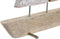 Decoratieve figuren DKD Home Decor 36,5 x 10 x 54 cm 37,5 x 10 x 48 cm Bruin (2 Stuks)