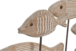 Decoratieve figuren DKD Home Decor 51 x 8 x 27 cm Verouderde afwerking Lichtbruin Spiralen