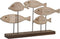 Decoratieve figuren DKD Home Decor 51 x 8 x 27 cm Verouderde afwerking Lichtbruin Spiralen