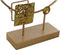Decoratieve figuren DKD Home Decor 51 x 9 x 51 cm Blauw Gouden Fågel