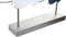 Decoratieve figuren DKD Home Decor 63 x 9 x 44 cm Grijs Blauw Wit Spiralen (2 Stuks)
