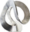 Decoratieve figuren DKD Home Decor Abstract Aluminium (30 x 29 x 33 cm) (2 Stuks)