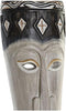 Decoratieve figuren DKD Home Decor Bamboe Ijzer Masker (19 x 10 x 78 cm)