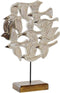 Decoratieve figuren DKD Home Decor Beige Ijzer Vogels (38 x 11,5 x 54 cm)