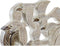 Decoratieve figuren DKD Home Decor Beige Ijzer Vogels (38 x 11,5 x 54 cm)