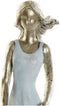 Decoratieve figuren DKD Home Decor Blauw Gouden Hars Modern Familie (16 x 9,5 x 24 cm)