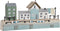 Decoratieve figuren DKD Home Decor Blauw MDF (38,5 x 5,8 x 17,2 cm)
