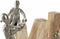Decoratieve figuren DKD Home Decor Bruin Aluminium Mangohout (55 x 7,5 x 21 cm)
